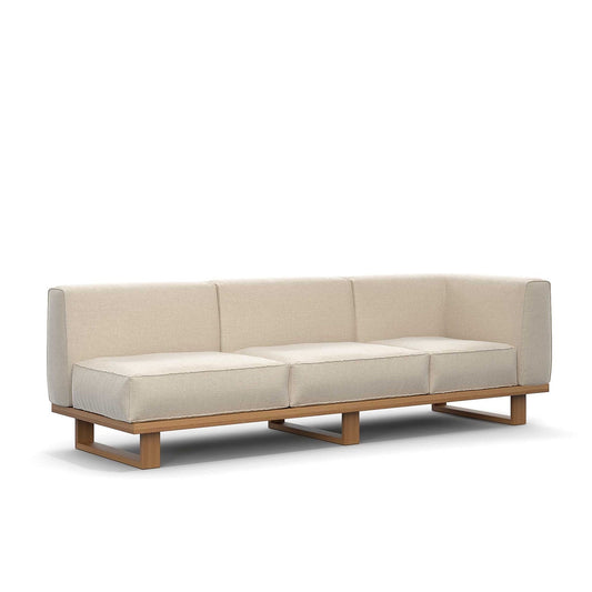 Modern 3-Seater Outdoor Corner Sofa