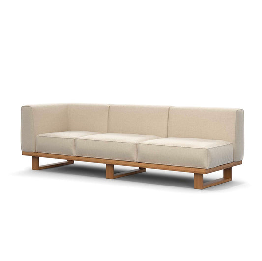 Modern 3-Seater Outdoor Corner Sofa