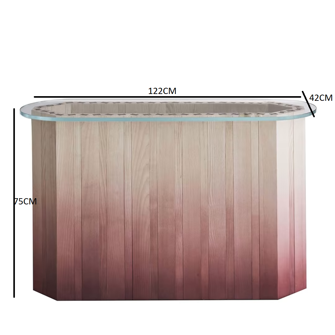 Swallow console table