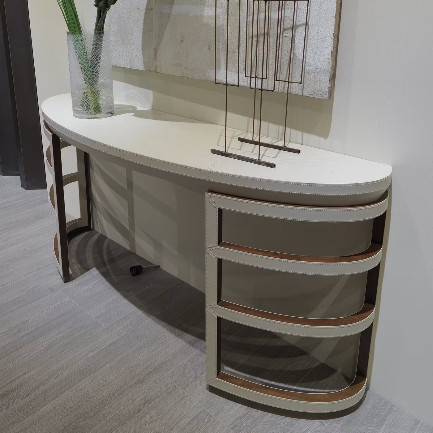 White console