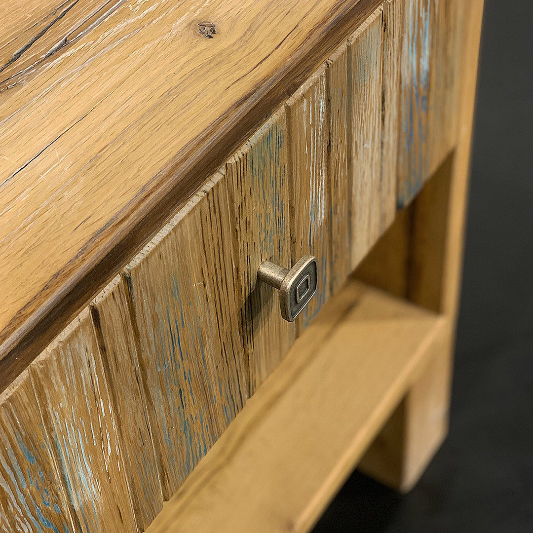 Reclaimed Bedside Table - Ready To Ship