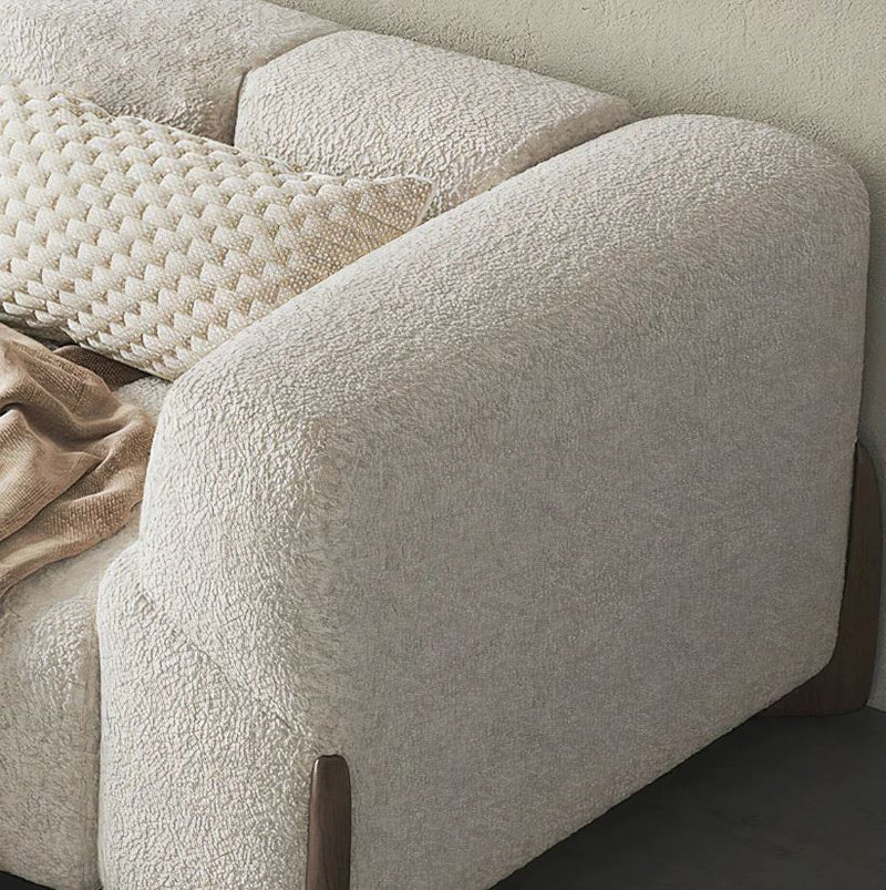 The sofa is GRAINED