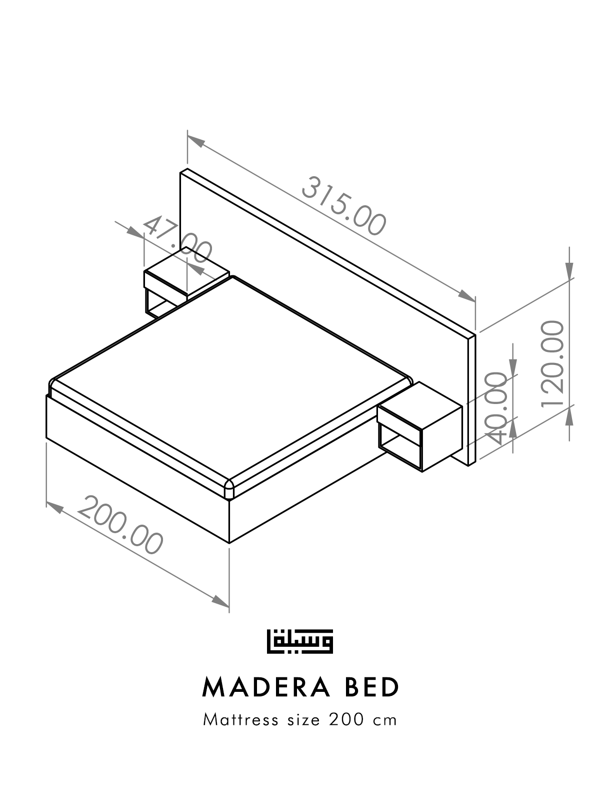 Madera Bed by HK