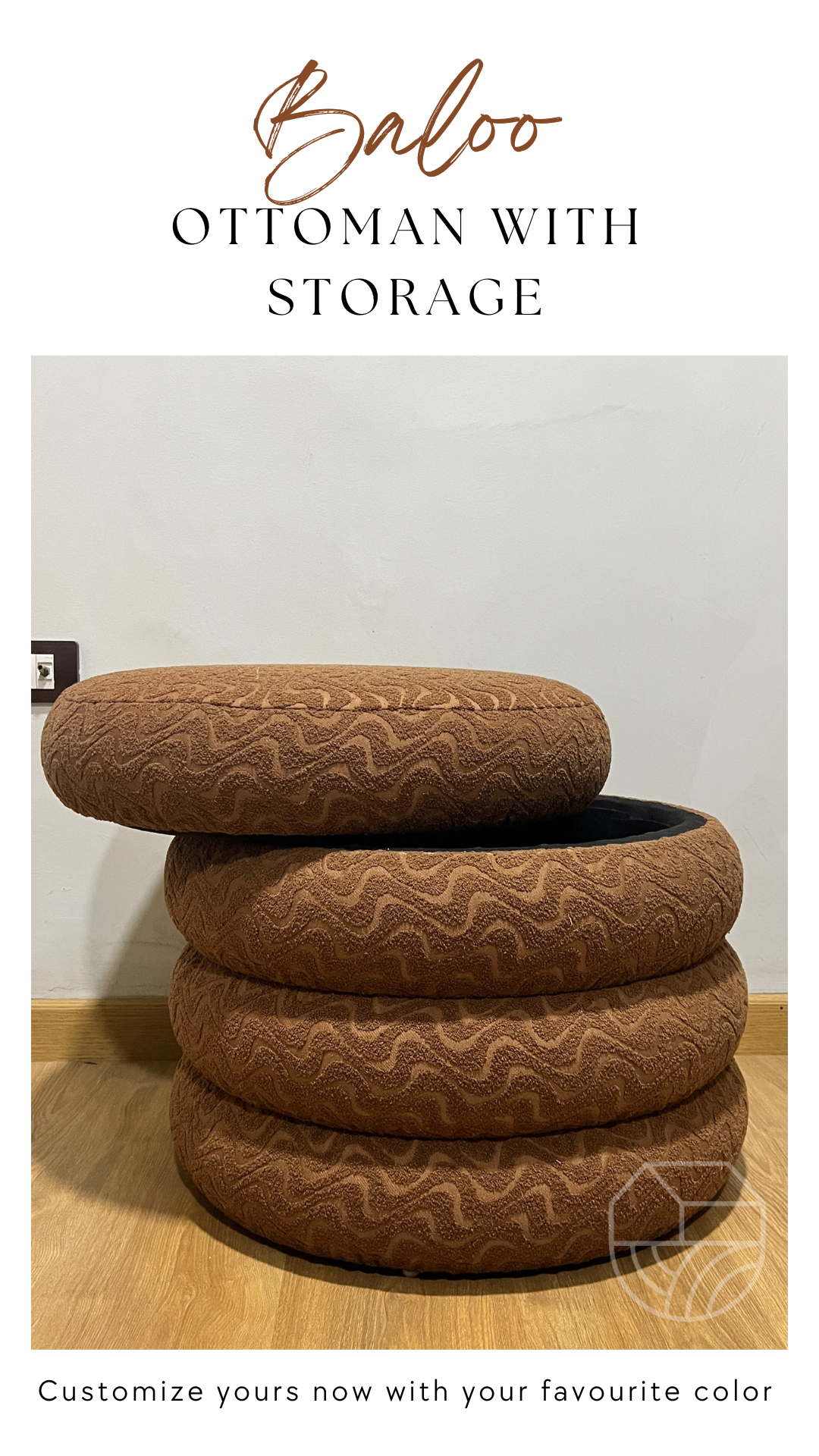 Baloo Ottoman XL
