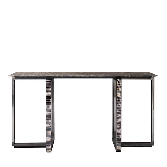 Frank port lorent marble console