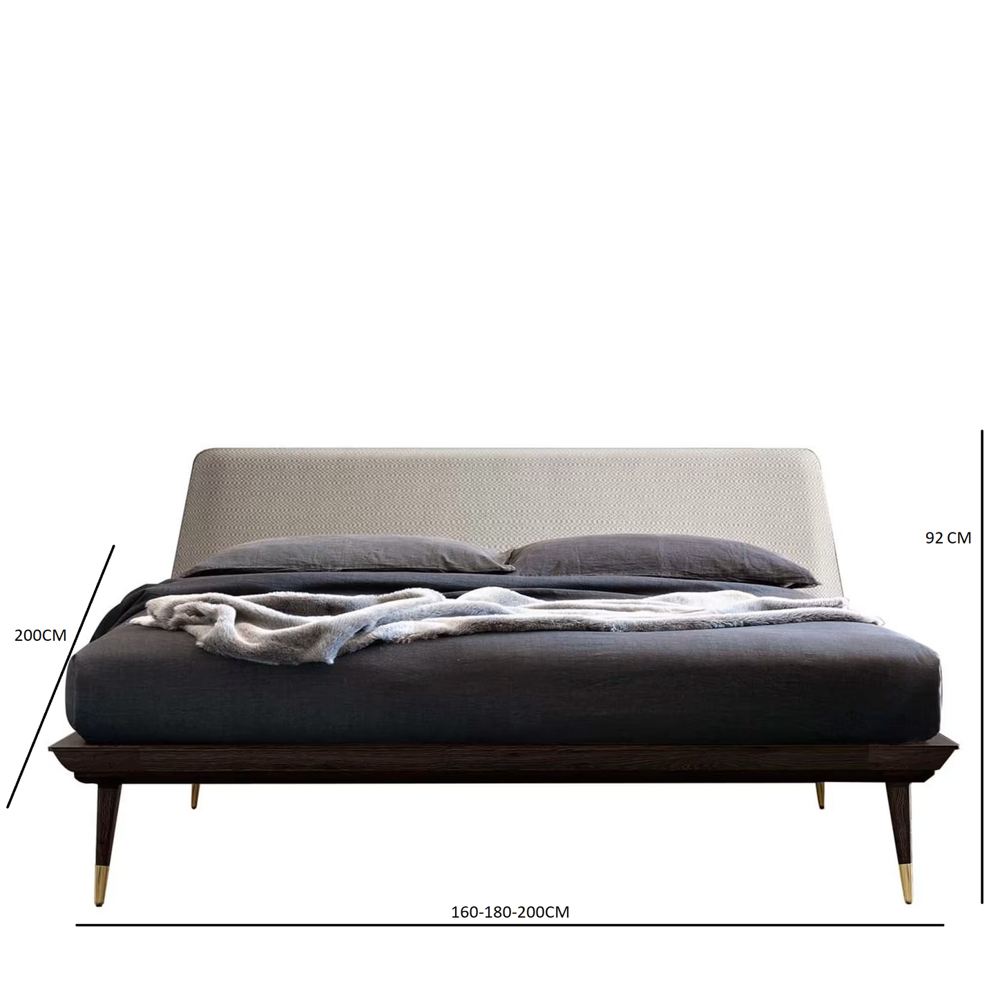 Coco dark bed