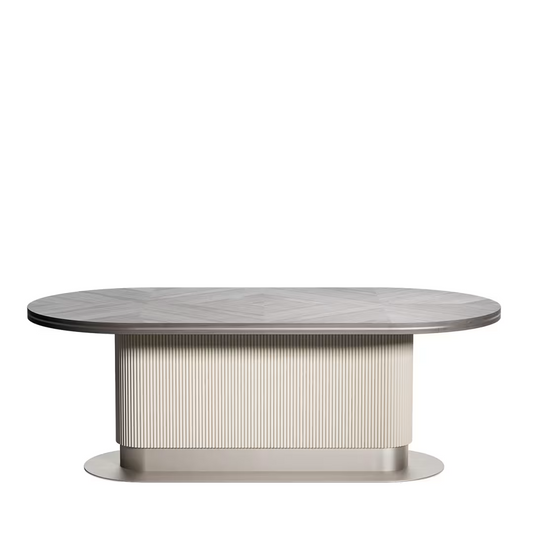 Cocoon oval dining table
