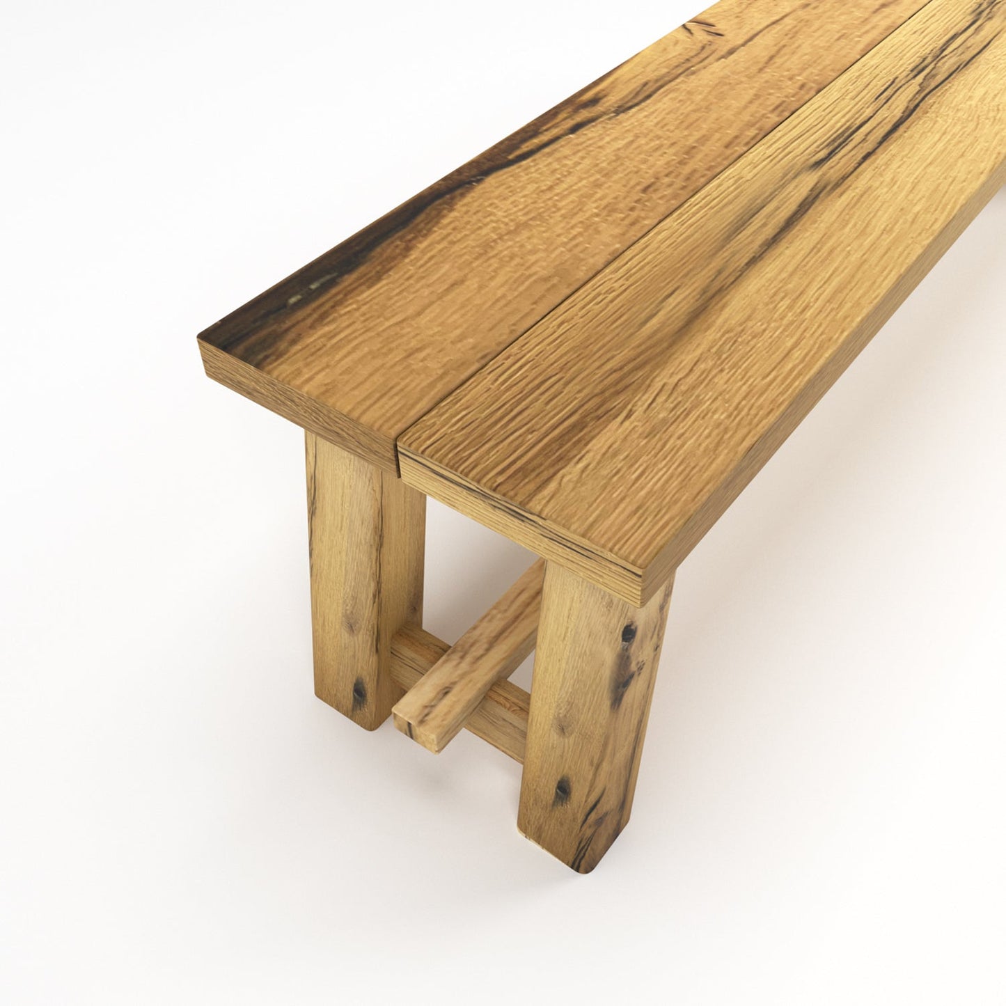 Reclaimed Oak Bench