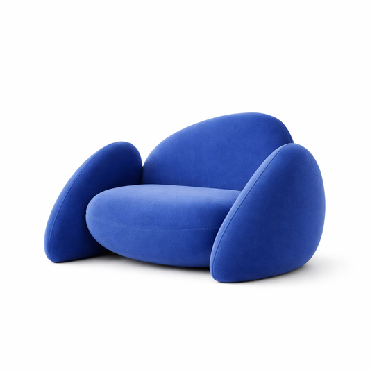 Single sofa with comfortable design