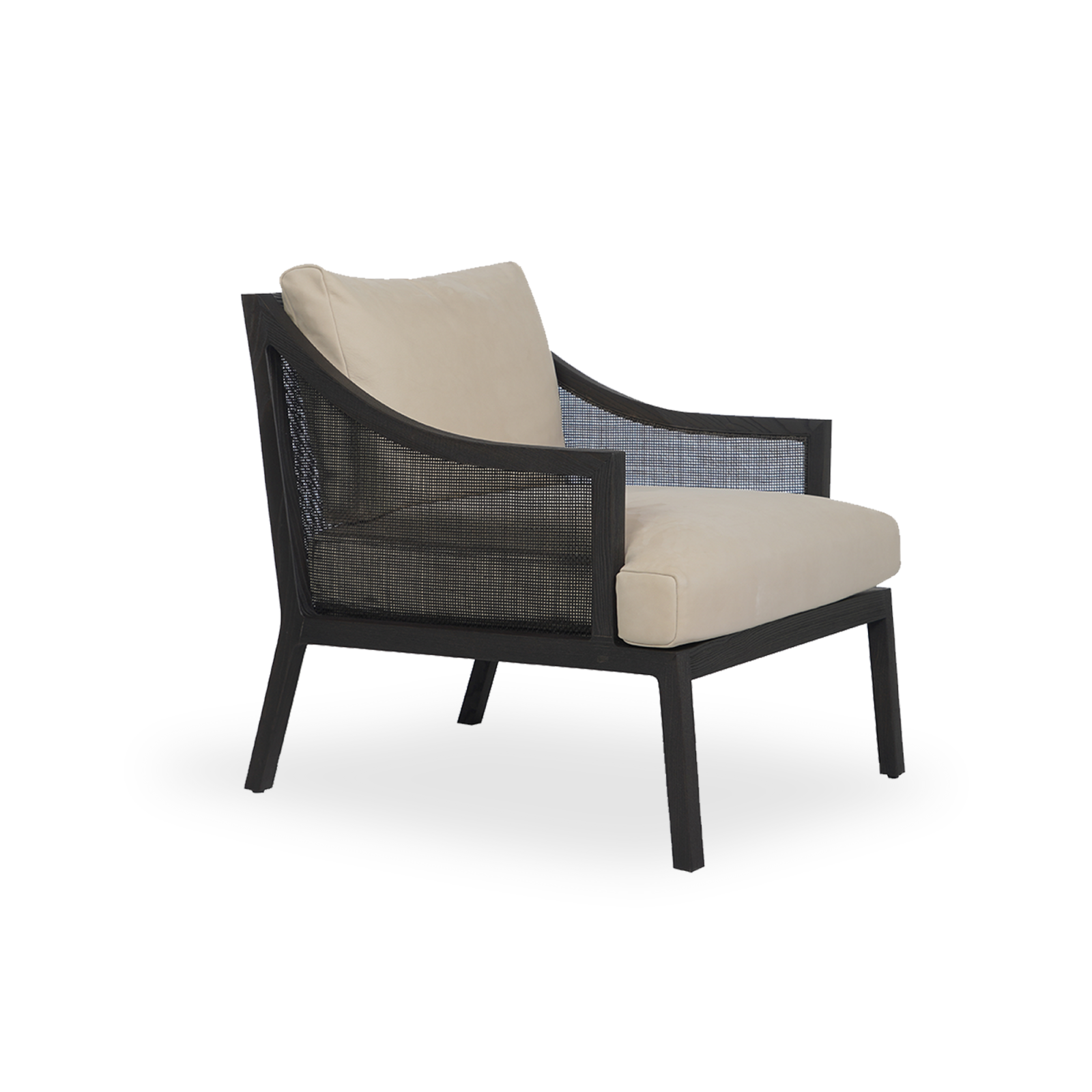 Armchair with distinctive design