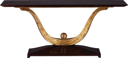 BYT-CON03 Console-Brown&Gold