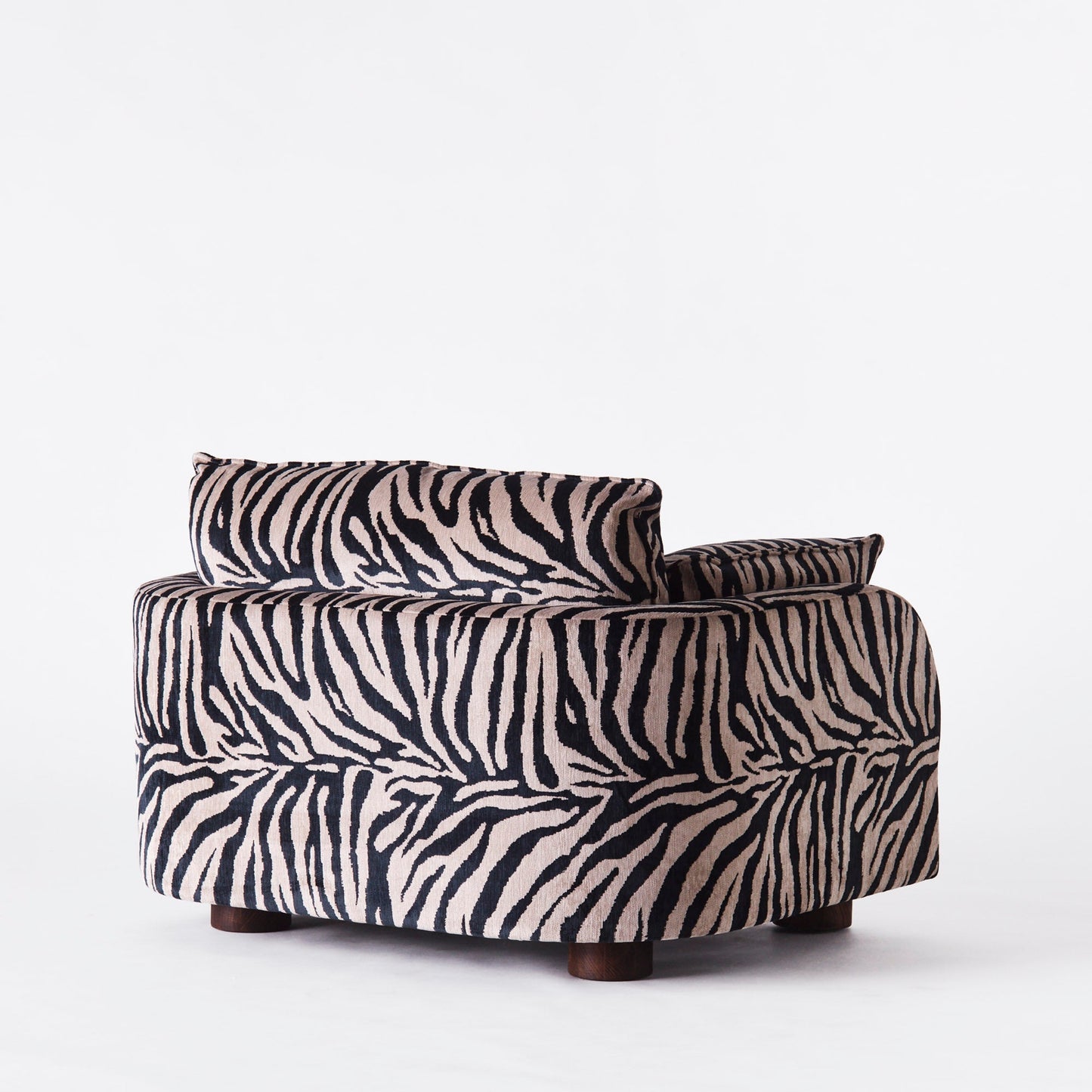 Zebra Elegance Lounge Chair