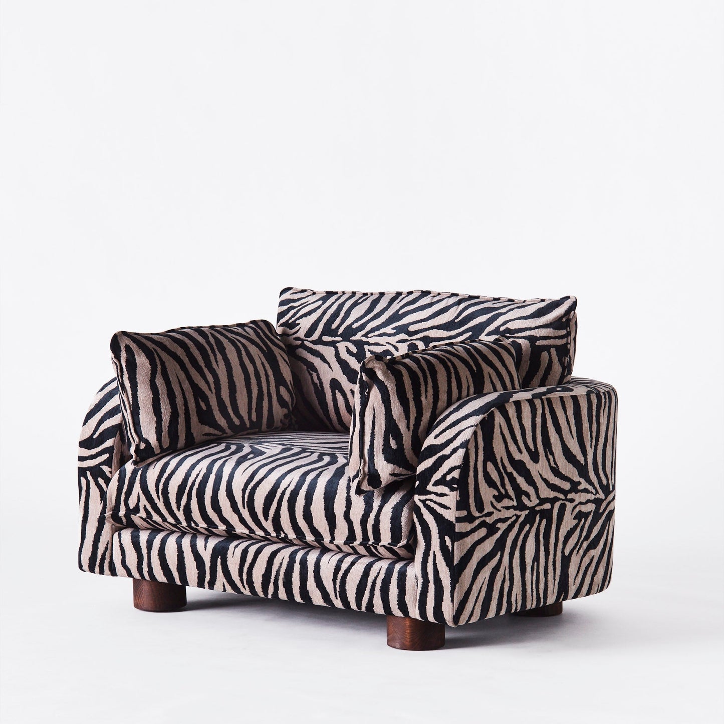 Zebra Elegance Lounge Chair