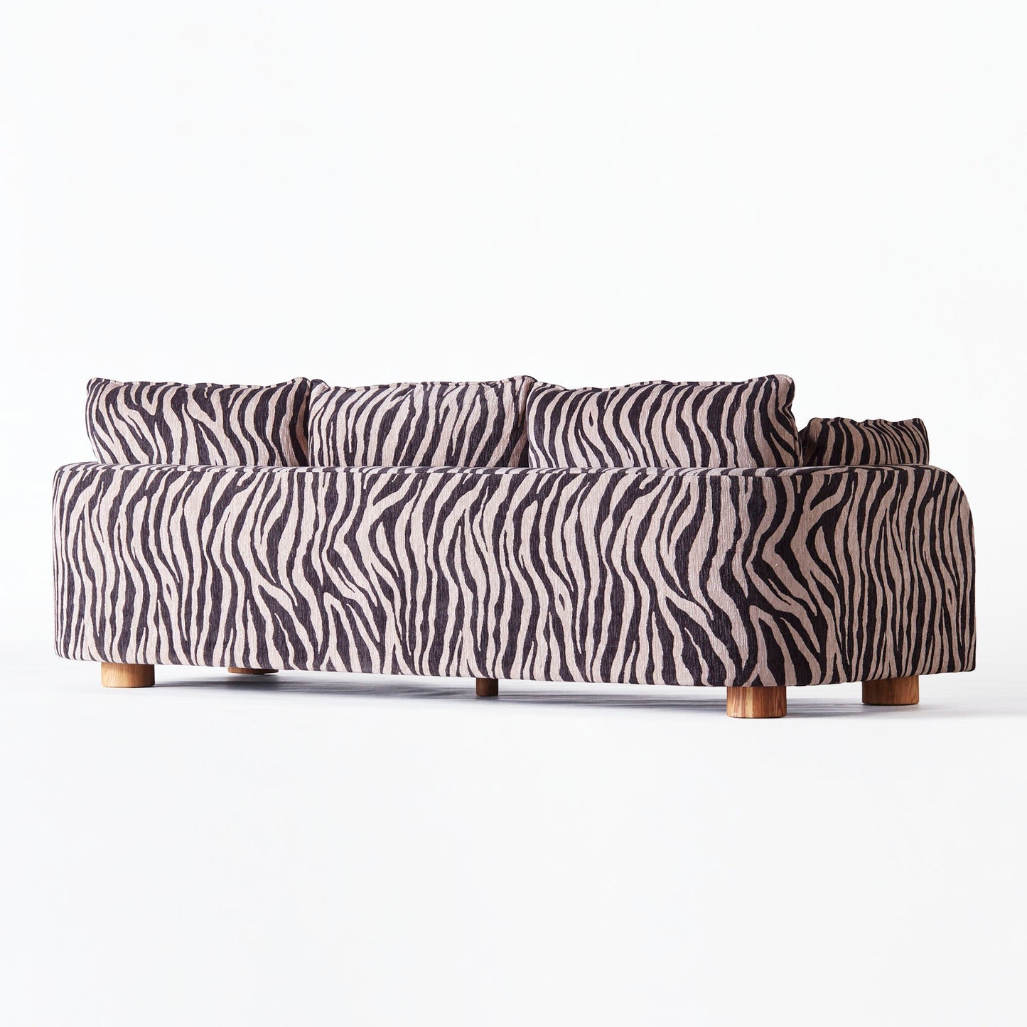 Zebra Luxe 3-Seater Sofa