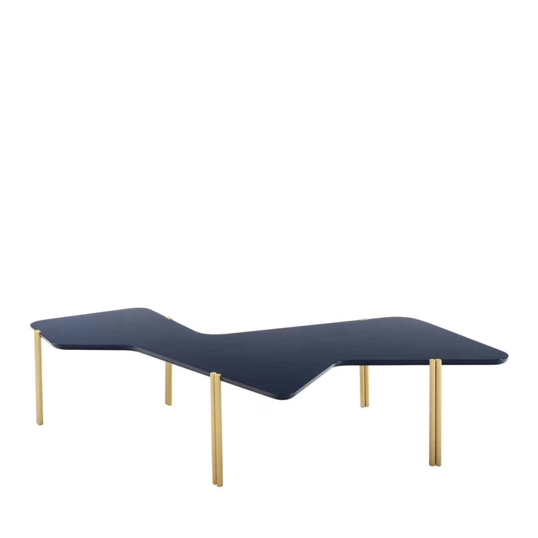 Blue jean coffee table