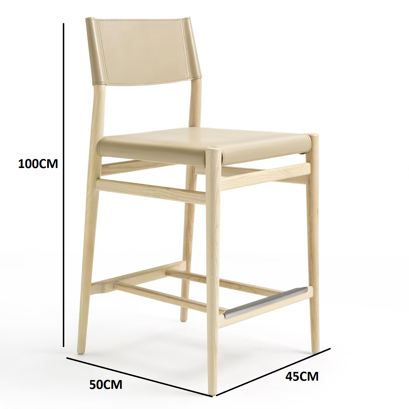 Ledermann counter stool light