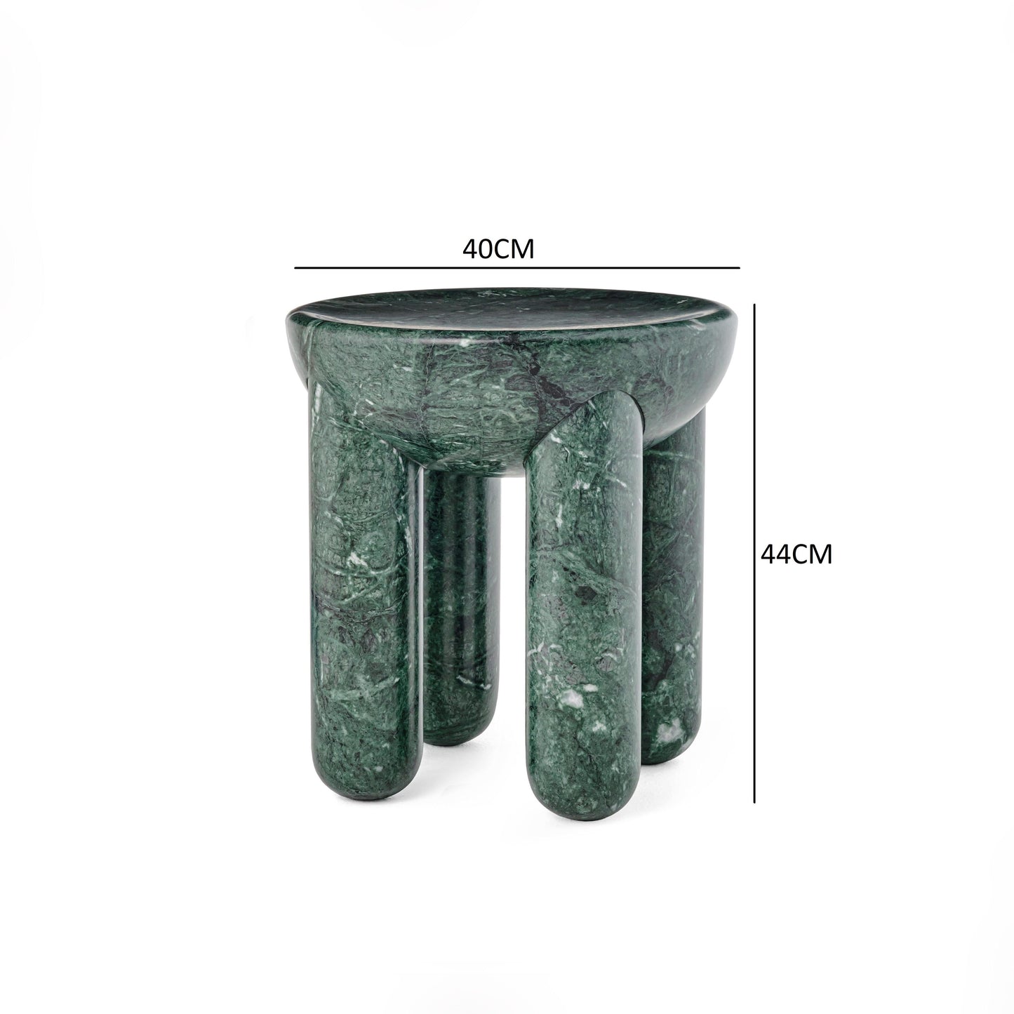 Side table with modern design