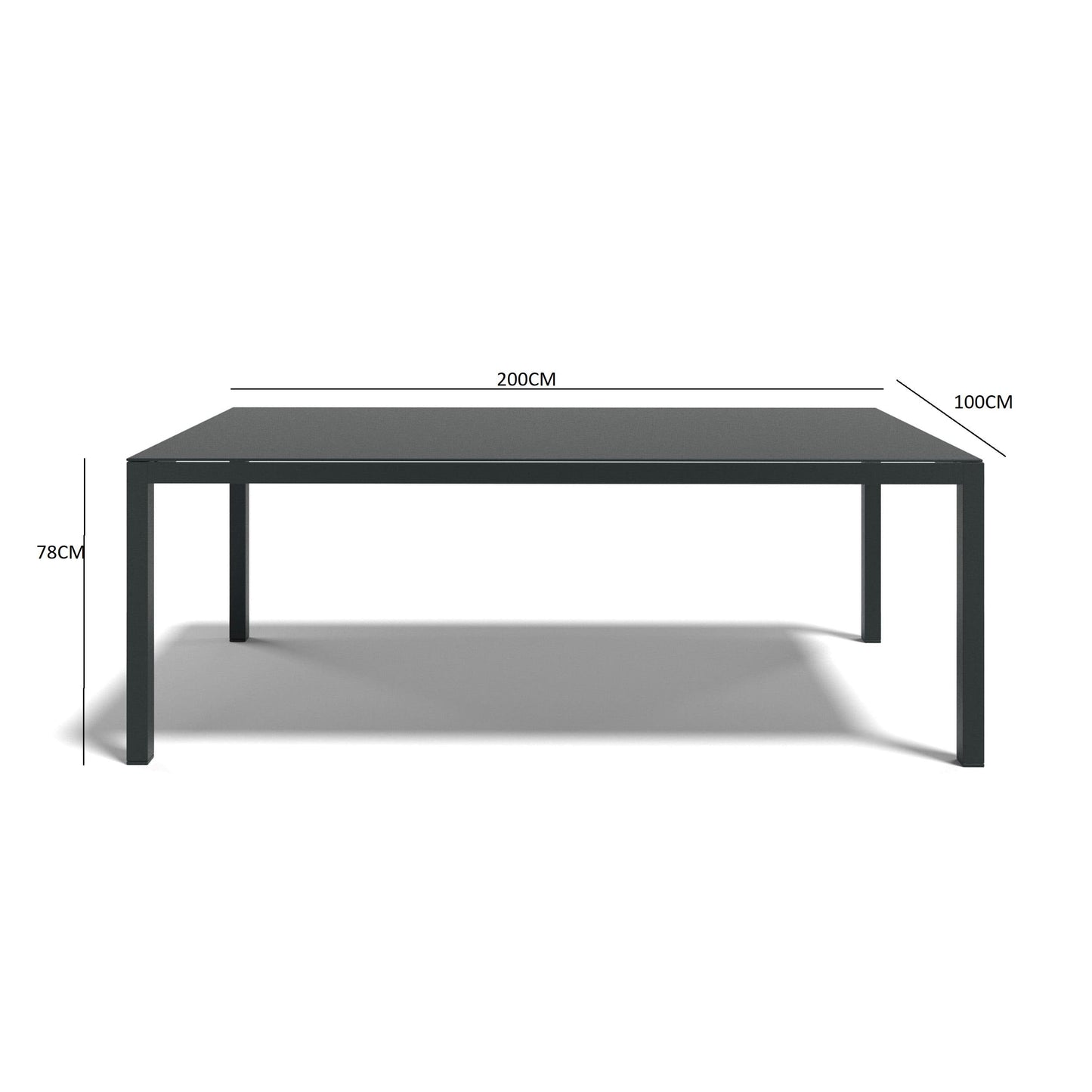 Flair Outdoor Rectangular Dining Table