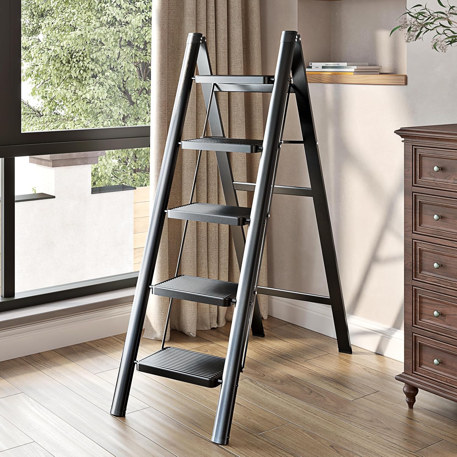 5 Step Folding Ladder