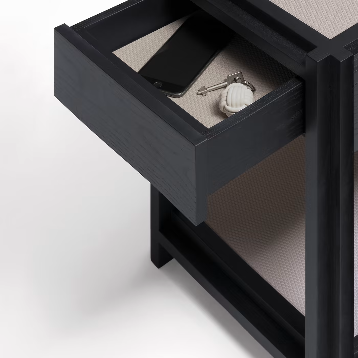 Square side table structure