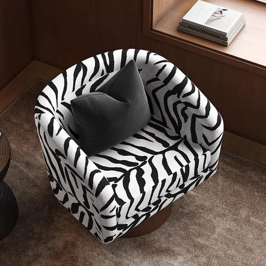Zebra Print Elegance Armchair