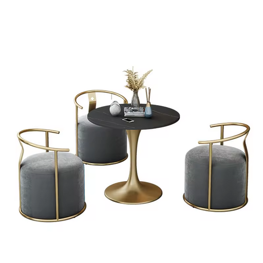Round dining table