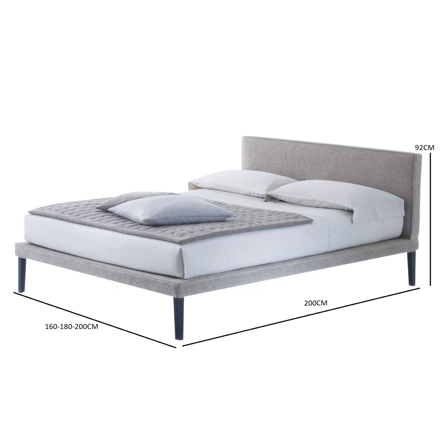 Hebridean textile bedframe