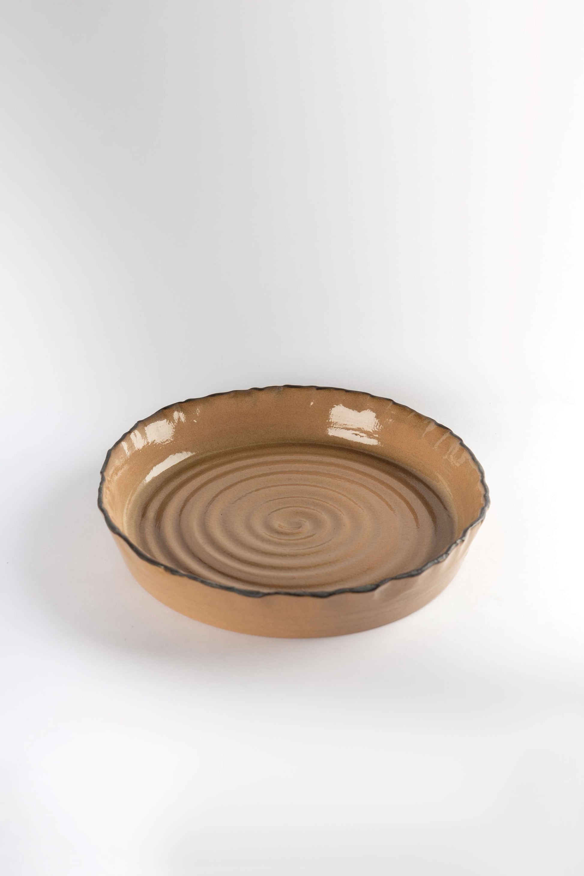 Deep Pottery Plate
