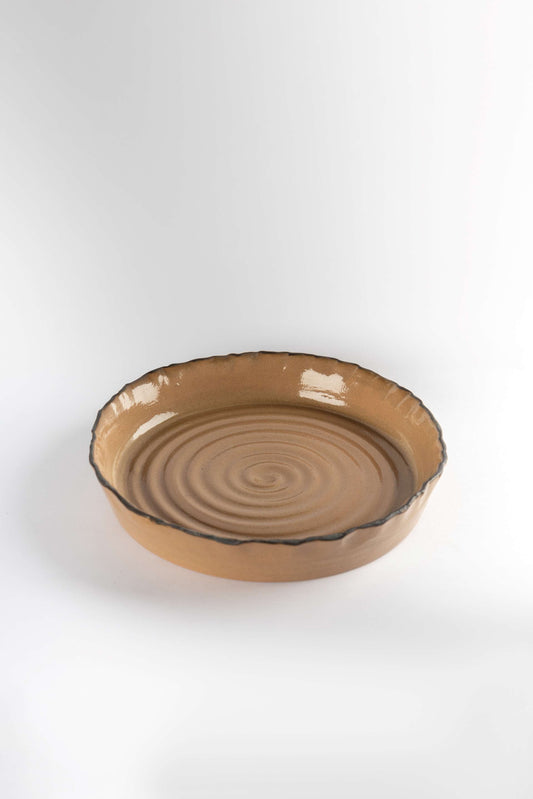 Deep Pottery Plate