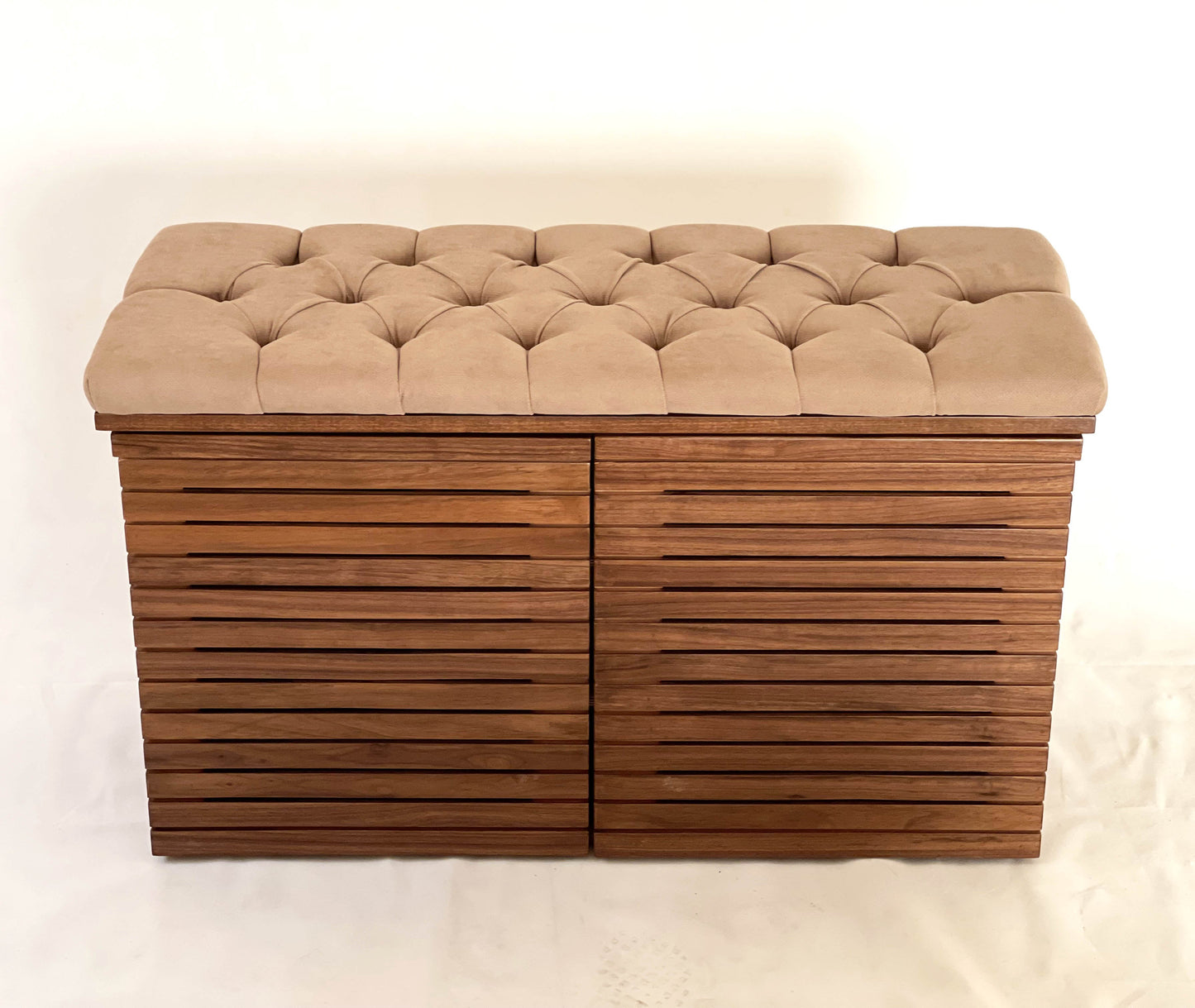 WALNUT SHOE STORAGE
