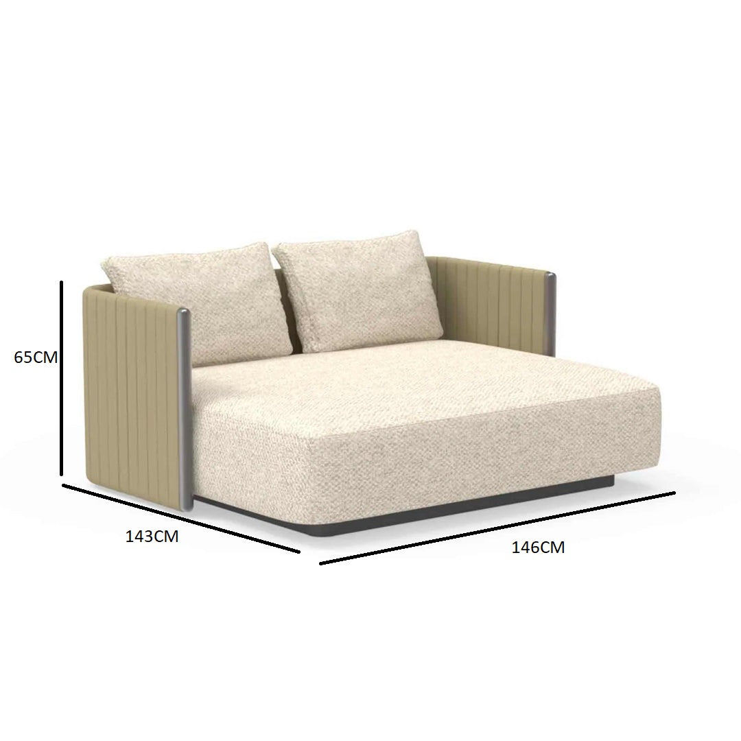 George Outdoor Recliner Sofa