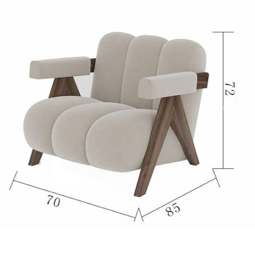 Modern design single chair