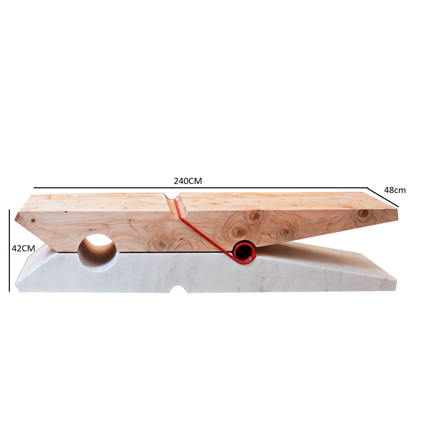 Large bench peg