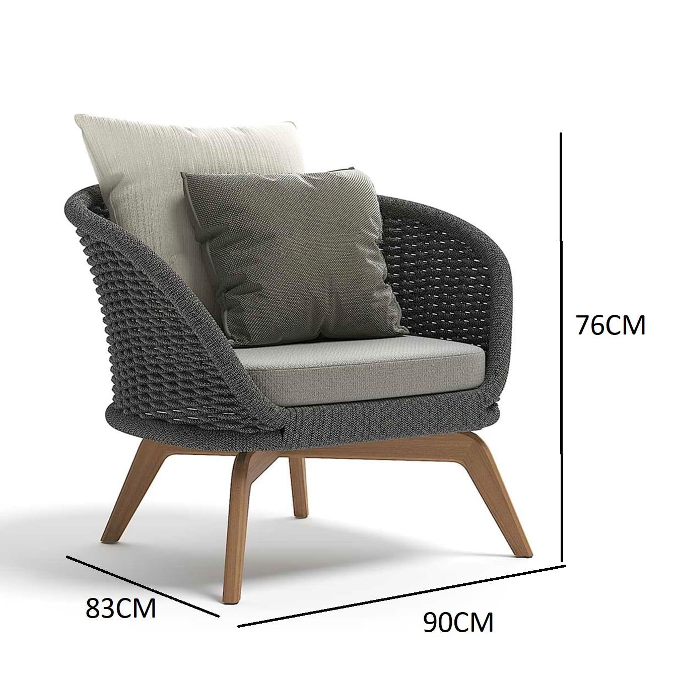 Outdoor chairs by Ludo Poltrona