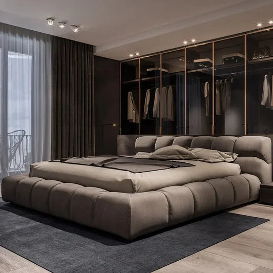 Modern Simple Double Bubble Bed
