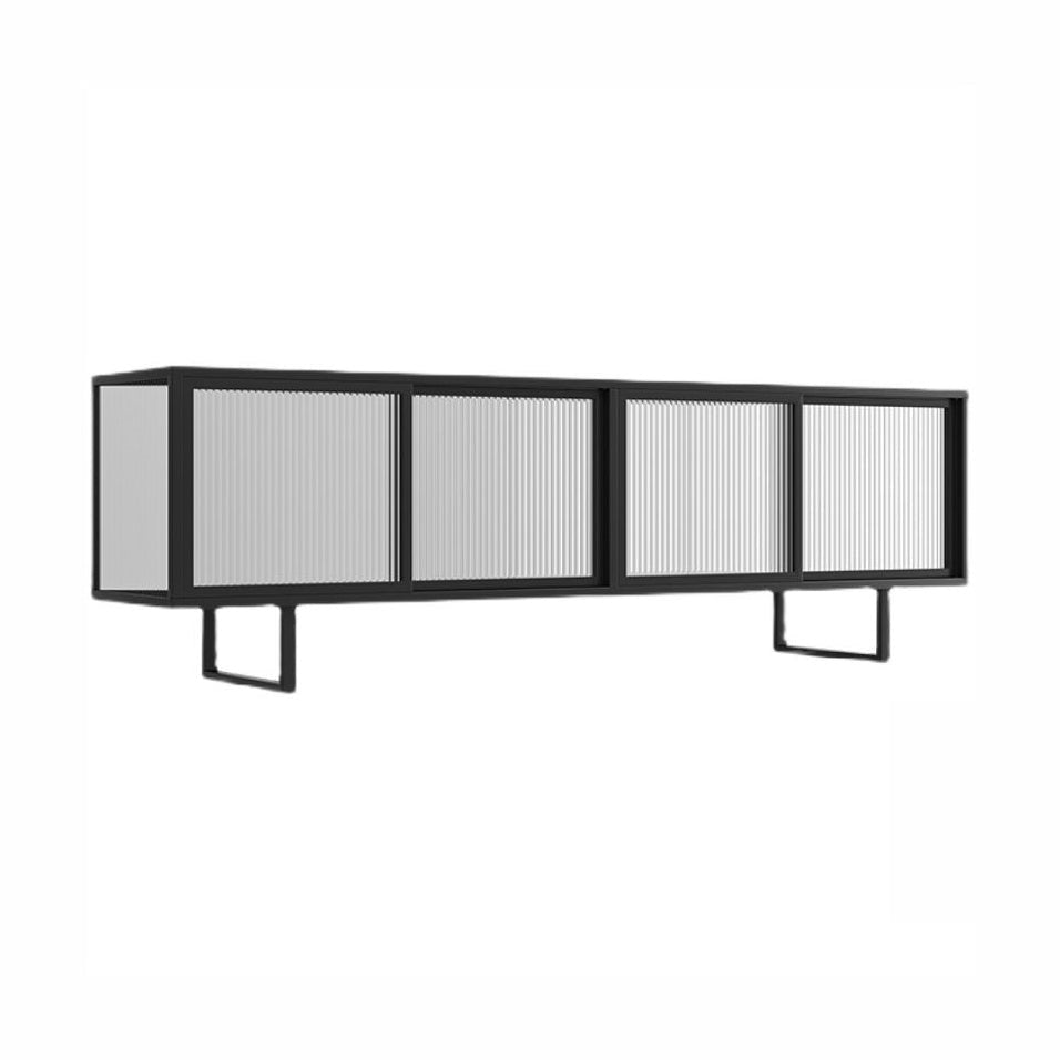 Modern Metal Media Table