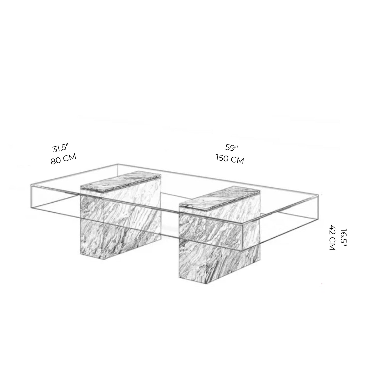 Breeze coffee table