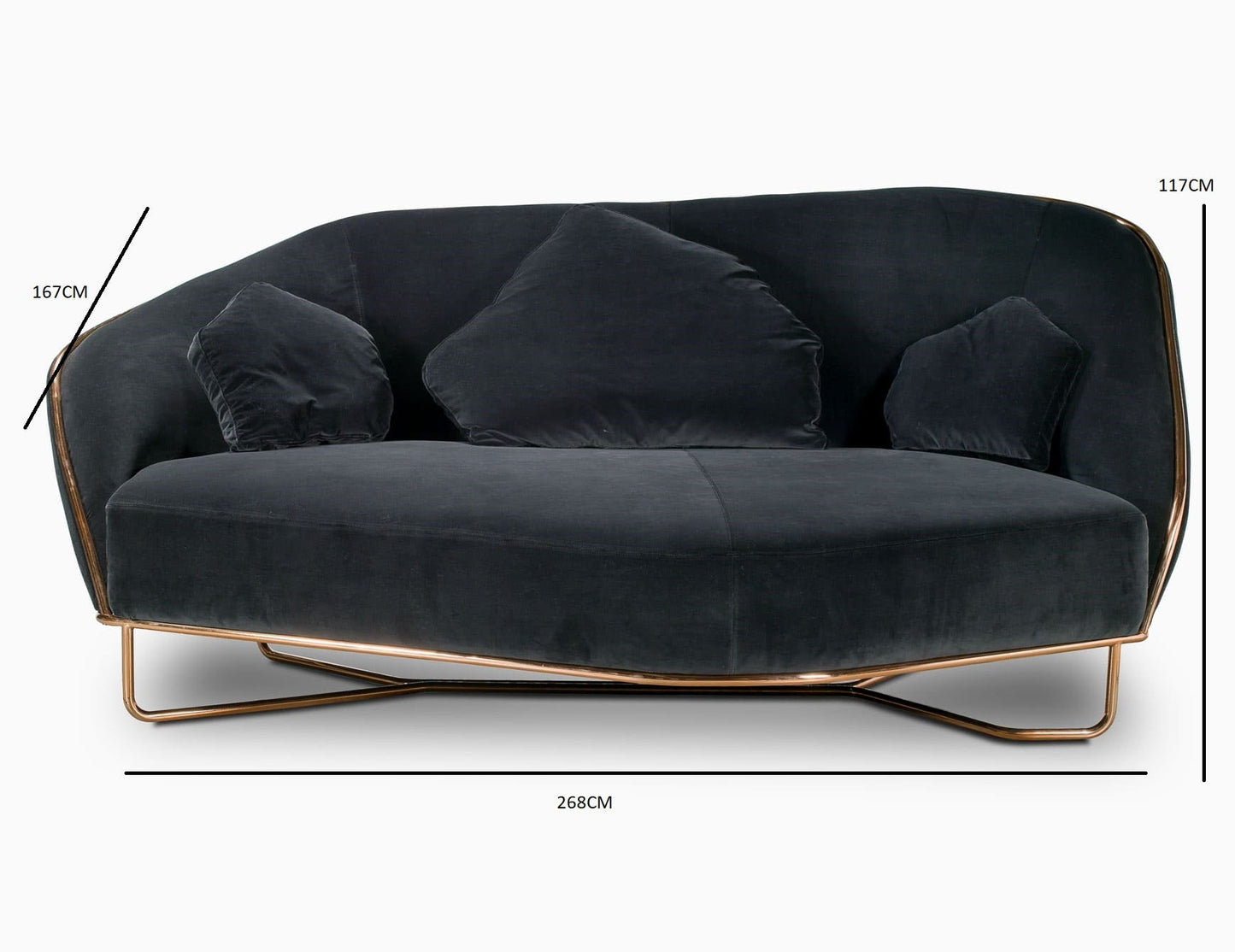 Modern outdoor sofa