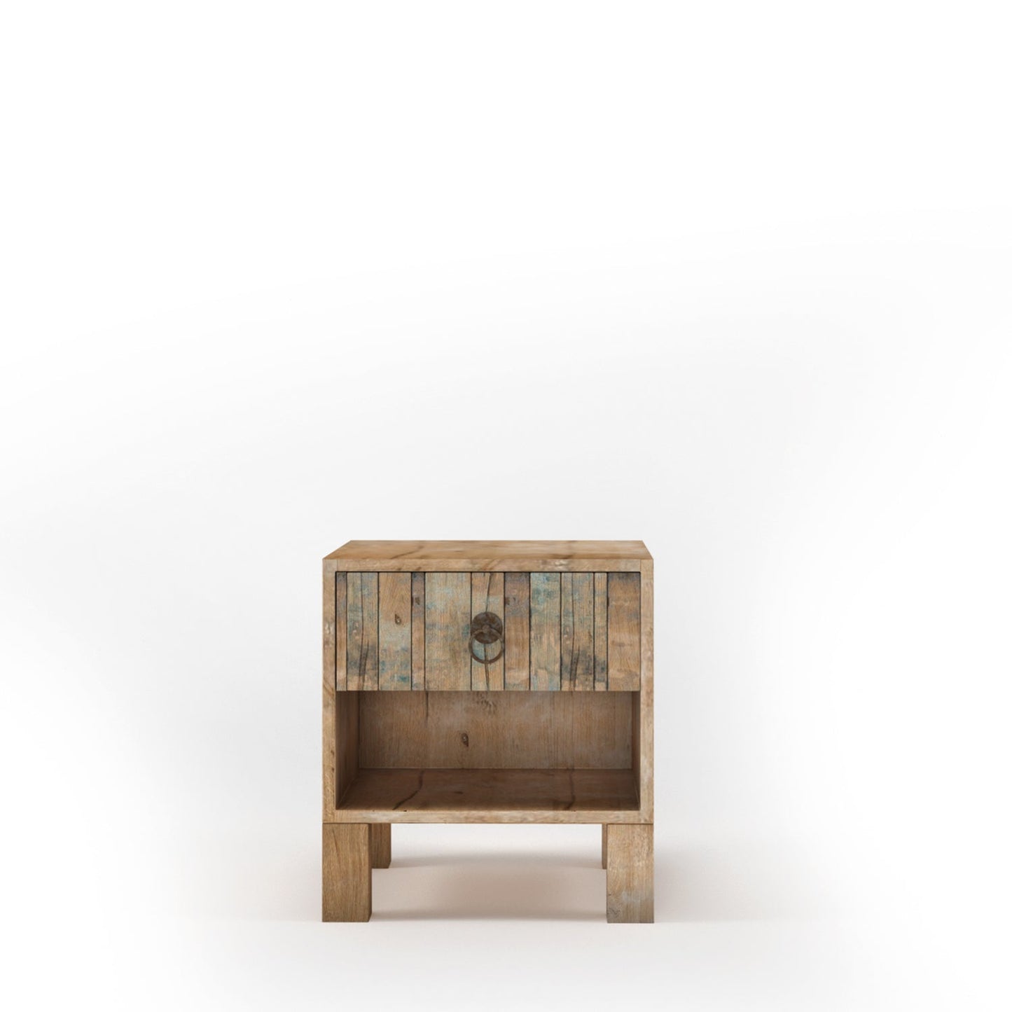 Reclaimed Bedside Table - Ready To Ship