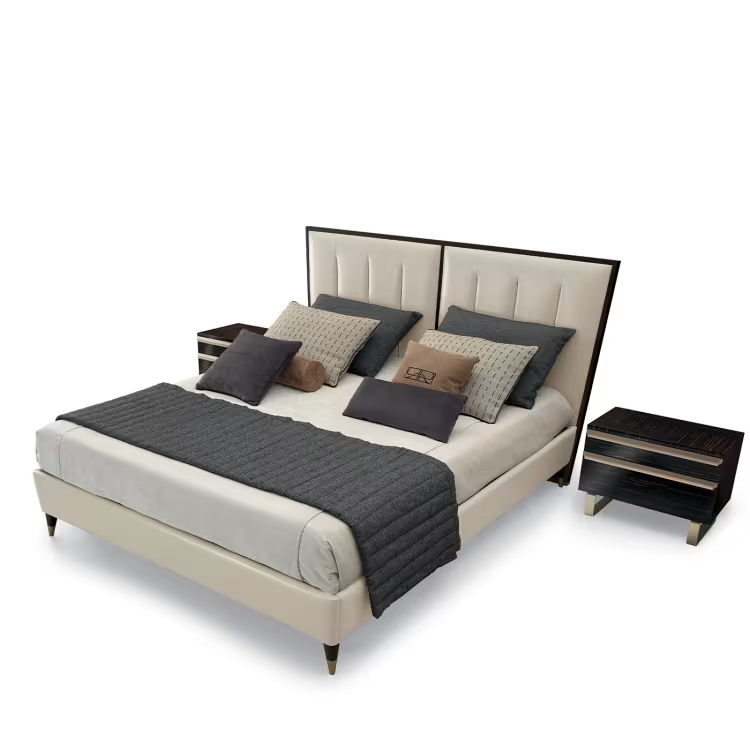 Ivory king bedframe