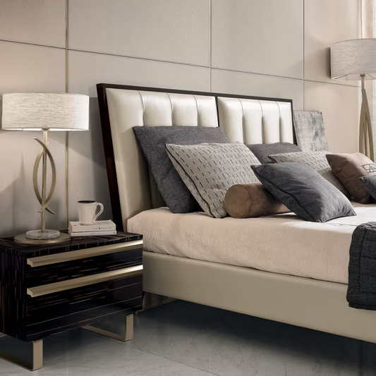 Ivory king bedframe