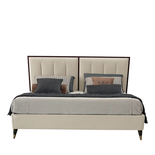 Ivory king bedframe