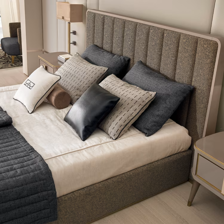 Richmond brown bedframe