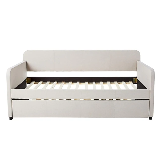 Modern Multi functional Luscious Fabric Sofa Bed