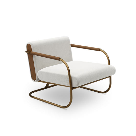 Distinctive and comfortable armchair