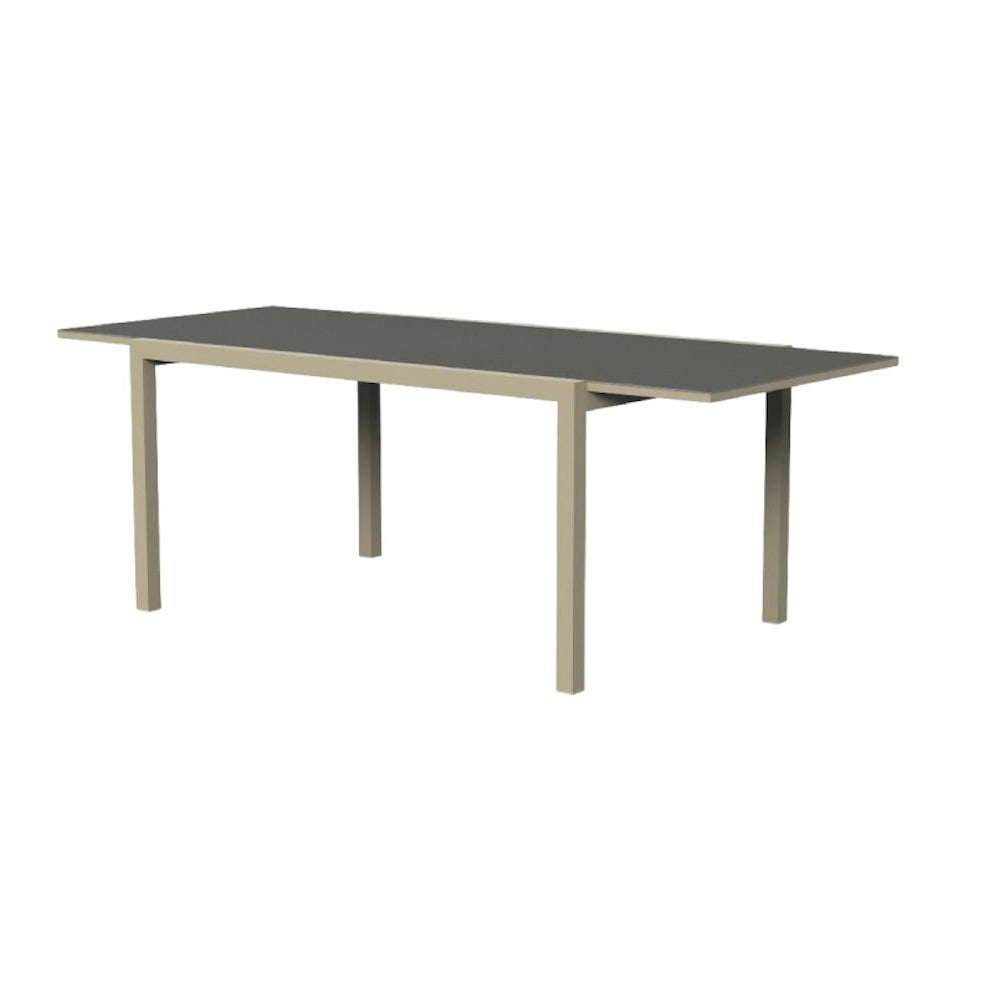 Touch Outdoor Dining Tables in Metallic Grey