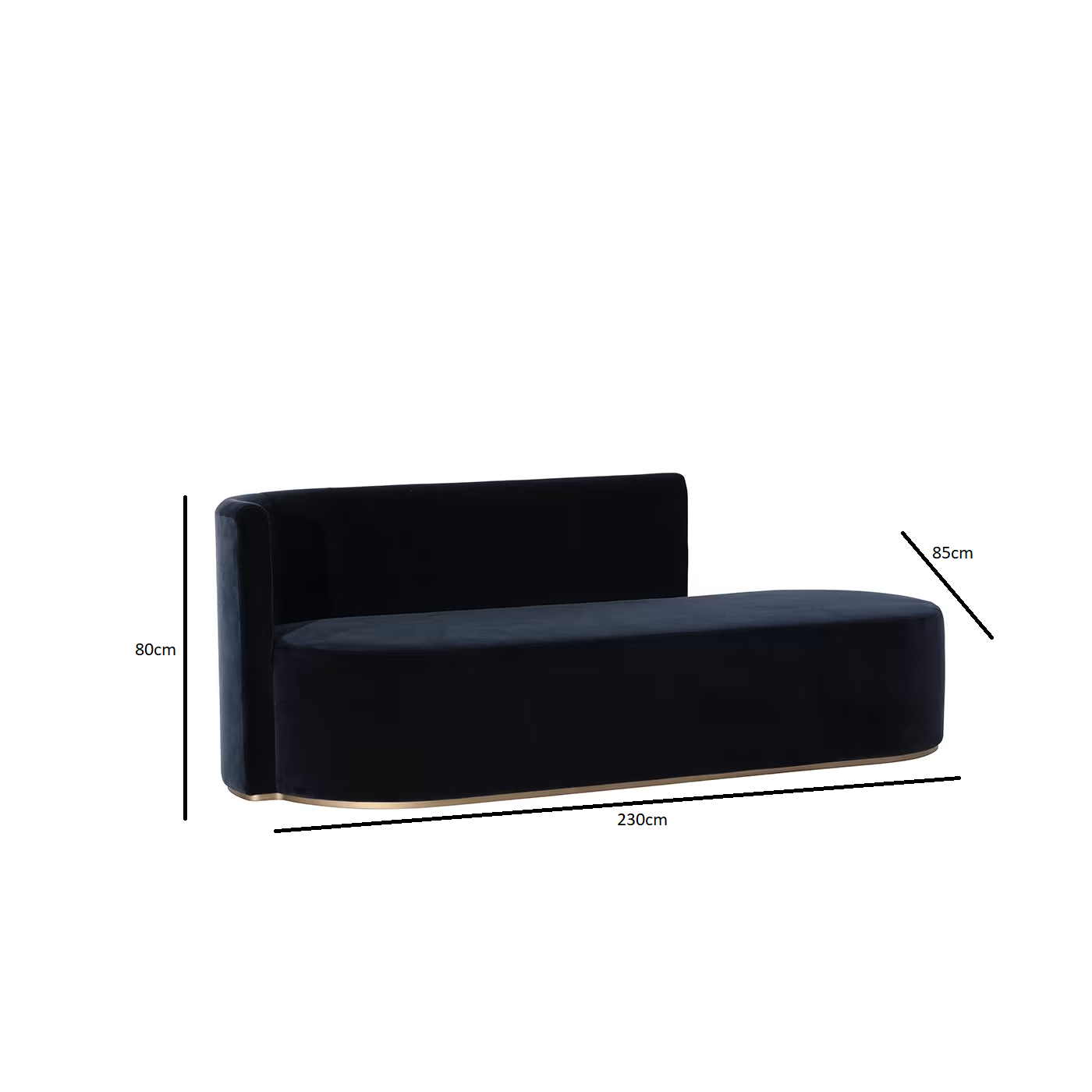 Virna abyss lounge chair