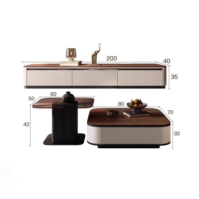 Luxury Living Room Table Set