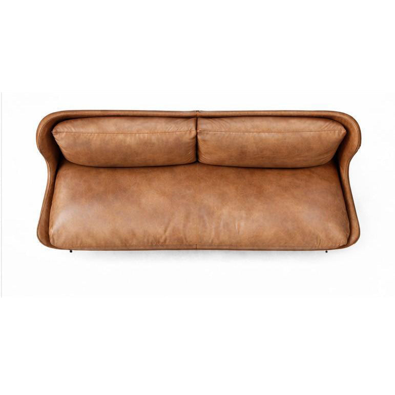 Modernist Leather Sofa
