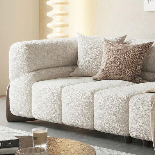 The sofa is GRAINED